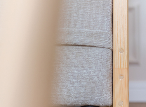 SAVIO 90x200/140x200 gris cendré lit mezzanine avec canapé-lit en tissu  perfect harmony 02 Lano Meubles