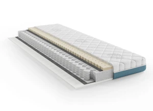 BLOOM 80x160 mi-ferme 13 cm matelas à ressorts ensachés Latex Lano Meubles