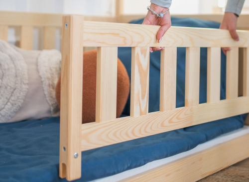 BOGUŚ 80x160 pin tipi lit Montessori au sol pour enfants Lano Meubles