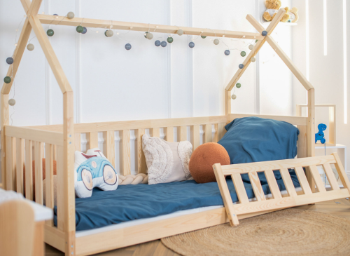 BOGUŚ 80x180 pin tipi lit Montessori au sol pour enfants Lano Meubles