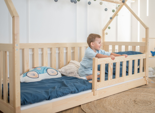 BOGUŚ 80x180 pin tipi lit Montessori au sol pour enfants Lano Meubles