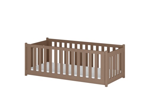 CONCEPT 80x160 chocolat au lait lit enfant simple parc Lano Meubles