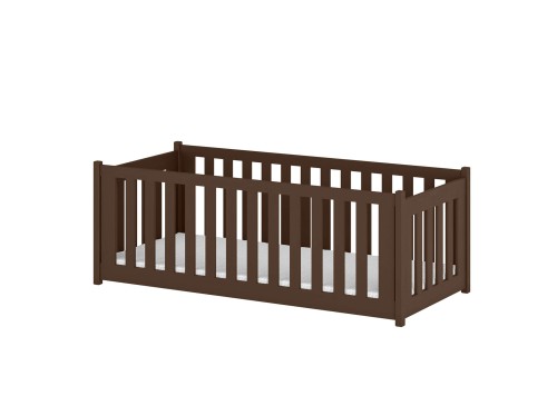 CONCEPT 80x160 chocolat noir Montessori au sol pour enfants parc Lano Meubles