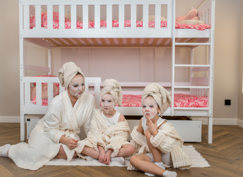 MONIKA 90x190 blanc lit superposé Lano Meubles