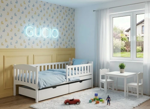 GUCIO 90x200 blanc lit enfant simple Lano Meubles