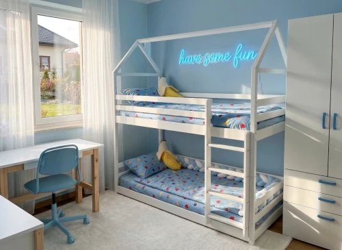 AXEL 90x200 blanc lit superposé maison Lano Meubles