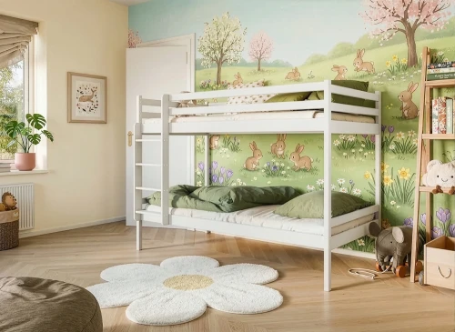 NICO 90x200 white bunk bed Lano Furniture