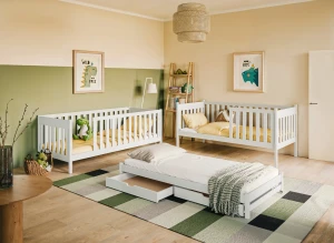 EMILKA 80x200 bois non laqué lit superposé Lano Meubles
