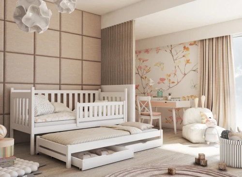 KAJA 80x200 bois non laqué lit gigogne Lano Meubles