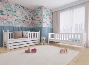 LEA 80x180 bois non laqué lit superposé Lano Meubles