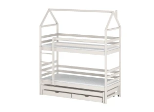 DALIA 80x160 cotton bunk bed house Lano Furniture