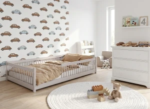 JUNIOR 120x200 cachemire lit enfant simple Lano Meubles