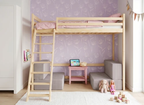SOFENA 90x200 pin lit mezzanine canapé canapé-lit en tissu gris clair 19 dove Lano Meubles